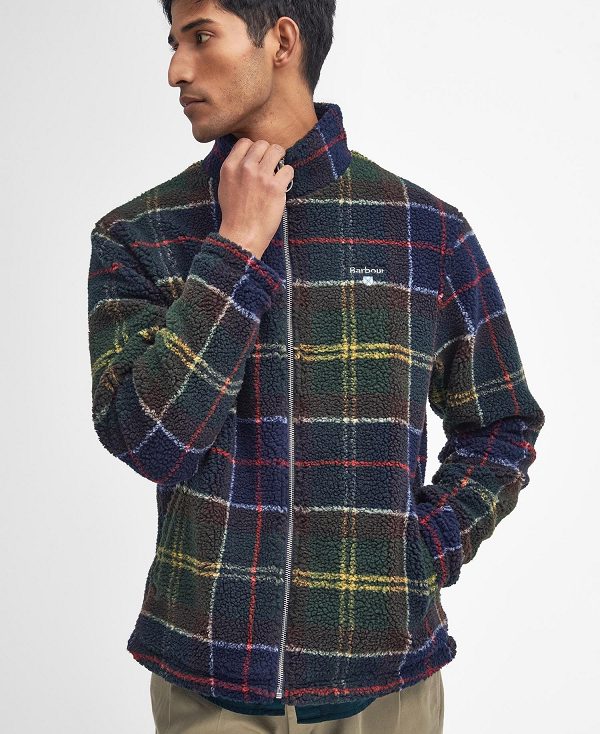 Barbour Tartan Sherpa Fleece Multi | BABO88735