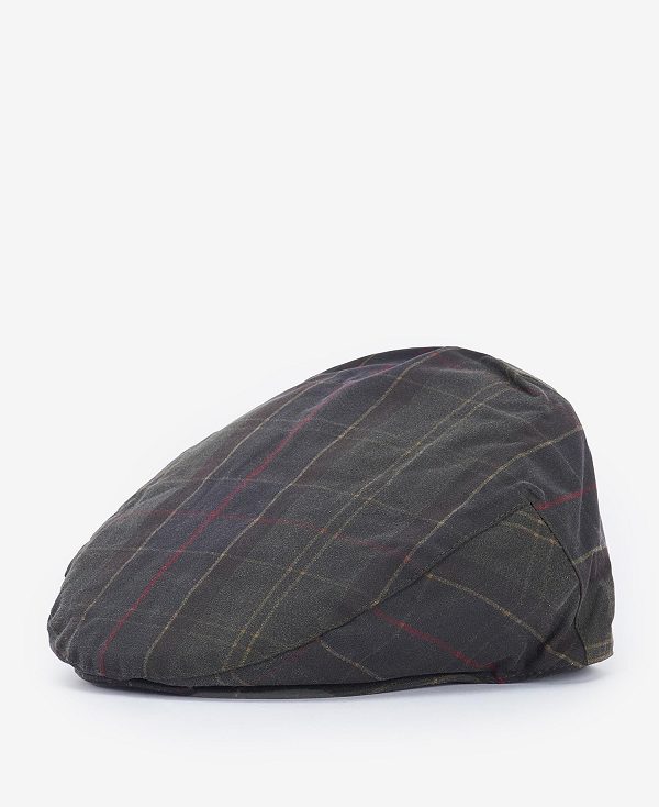 Barbour Tartan Wax Flat Cap Classic Tartan | BABO89022