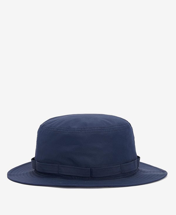 Barbour Teesdale Showerproof Bucket Hat Classic Navy | BABO88974