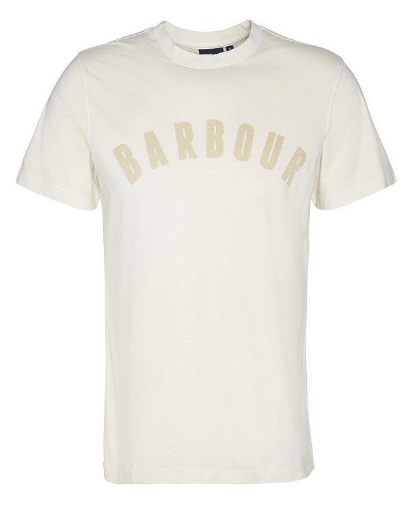 Barbour Terra Dye T-shirt Stone | BABO88339