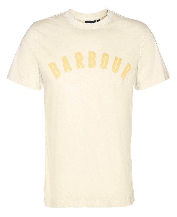 Barbour Terra Dye T-shirt Yellow | BABO88338