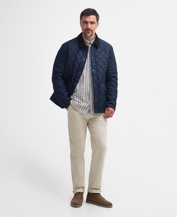 Barbour Thornley Quilted Jacket Classic Navy | BABO87329