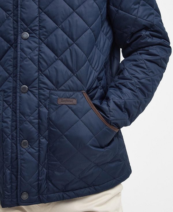 Barbour Thornley Quilted Jacket Classic Navy | BABO87329