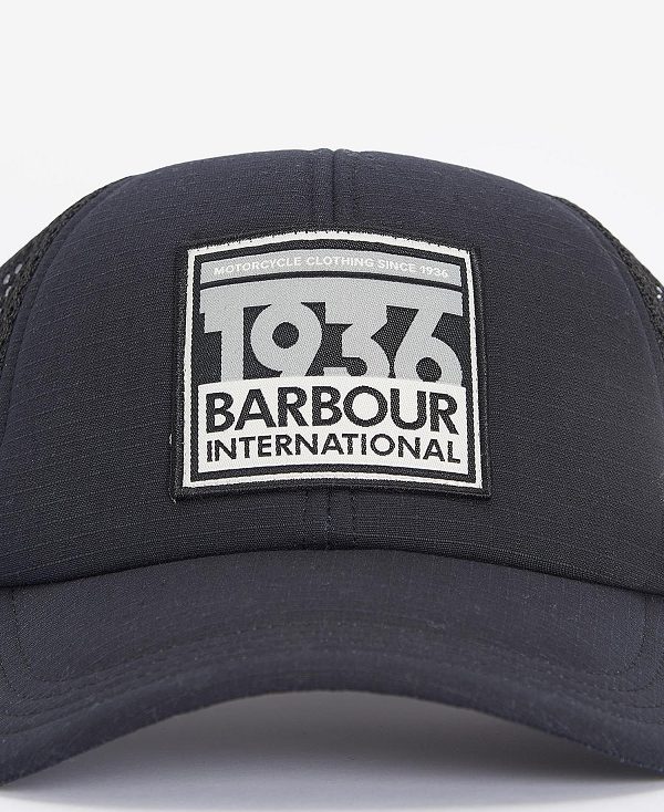 Barbour Throttle Trucker Cap Agave Green | BABO88978