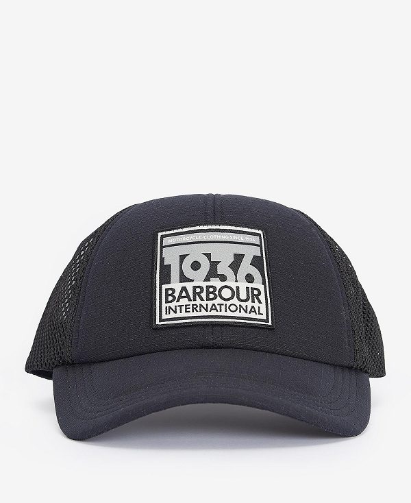 Barbour Throttle Trucker Cap Agave Green | BABO88978