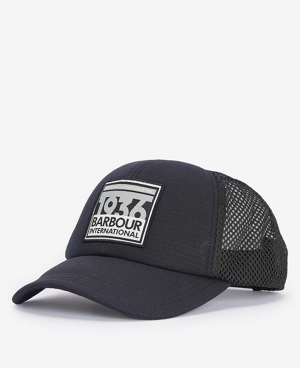 Barbour Throttle Trucker Cap Agave Green | BABO88978