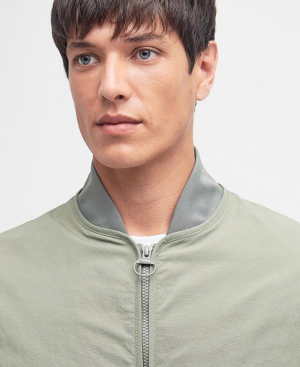 Barbour Tirrel Bomber Jacket Mist | BABO87482