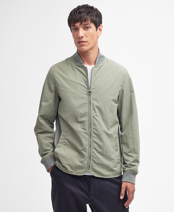 Barbour Tirrel Bomber Jacket Mist | BABO87482