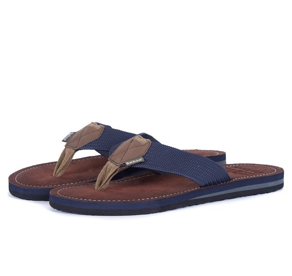 Barbour Toeman Beach Sandal Navy | BABO88883