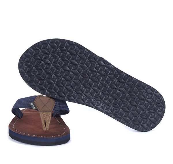 Barbour Toeman Beach Sandal Navy | BABO88883