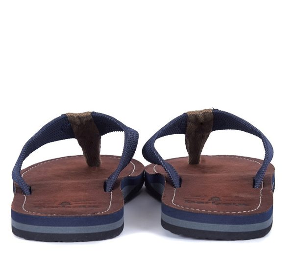 Barbour Toeman Beach Sandal Navy | BABO88883