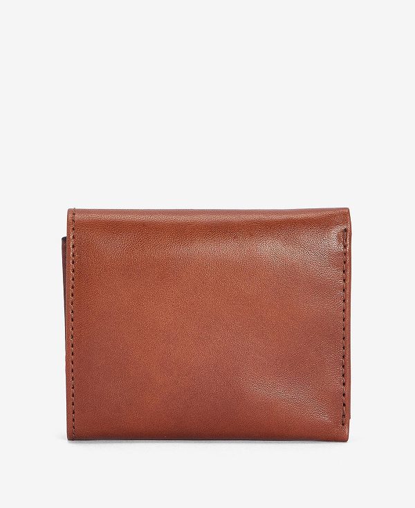 Barbour Torridon Leather Bi-fold Wallet Cognac | BABO89170