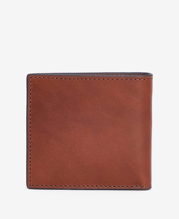 Barbour Torridon Leather Wallet Cognac | BABO89169