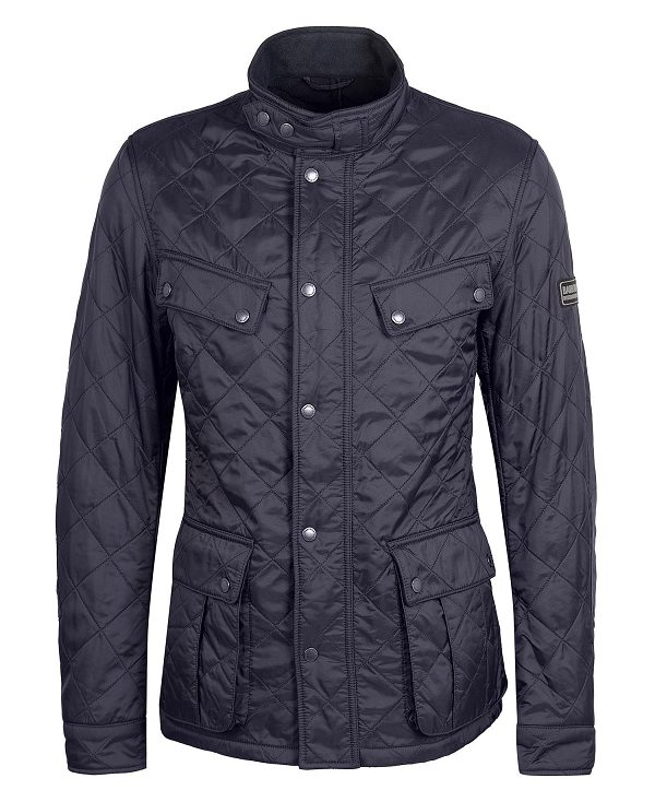 Barbour Tourer Ariel Polar Quilted Jacket Navy | BABO87310