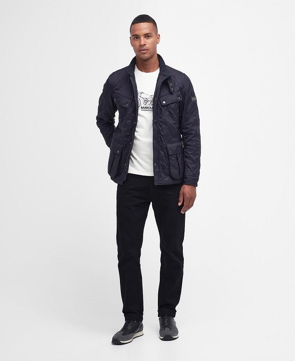 Barbour Tourer Ariel Polar Quilted Jacket Navy | BABO87310