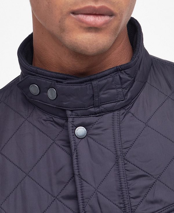 Barbour Tourer Ariel Polar Quilted Jacket Navy | BABO87310