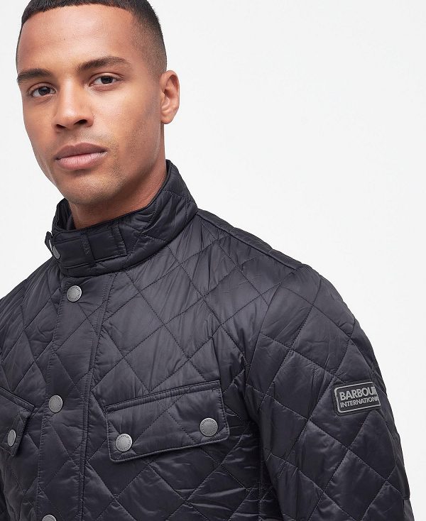 Barbour Tourer Ariel Quilted Jacket Black | BABO87313