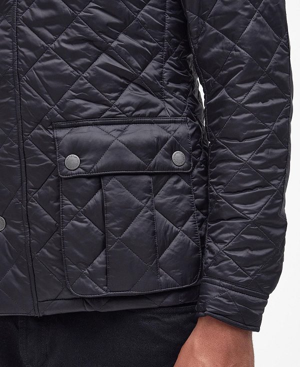 Barbour Tourer Ariel Quilted Jacket Black | BABO87313