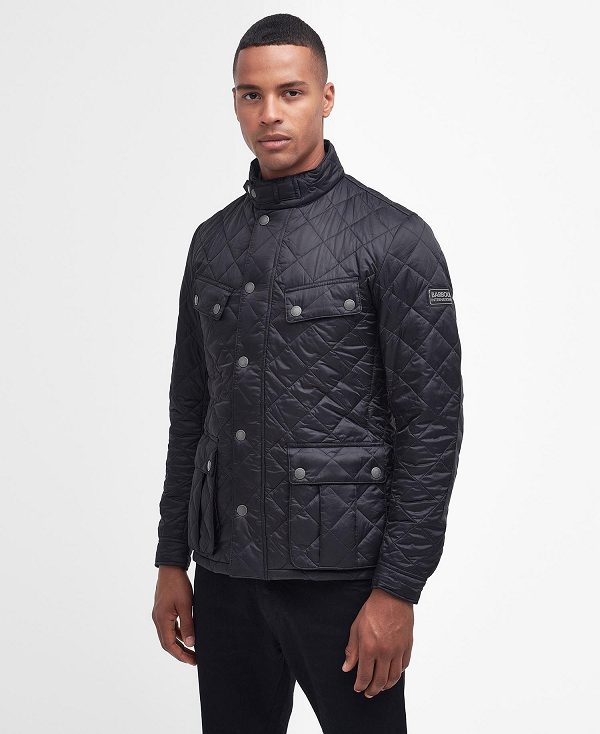 Barbour Tourer Ariel Quilted Jacket Black | BABO87313