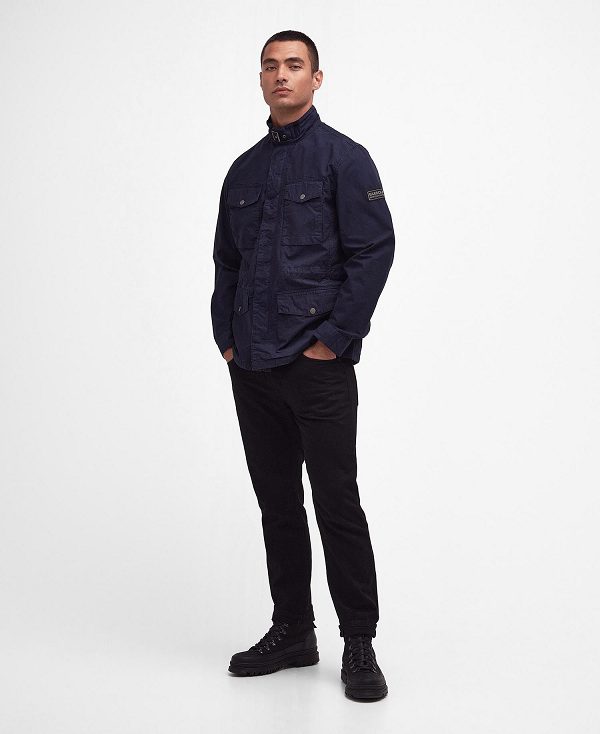 Barbour Tourer Chatfield Utility Jacket Navy | BABO87474