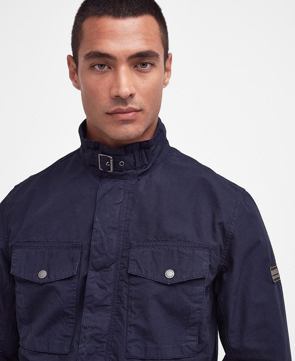 Barbour Tourer Chatfield Utility Jacket Navy | BABO87474