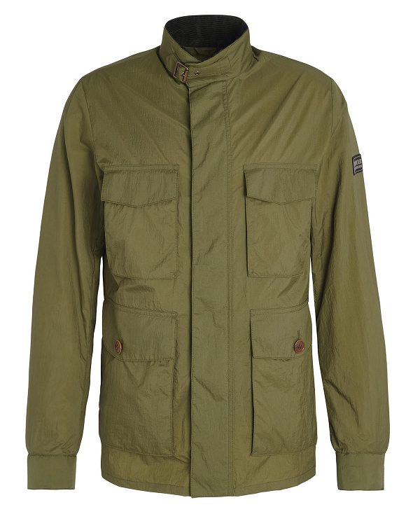 Barbour Tourer Clove Utility Jacket Olive Branch | BABO87476