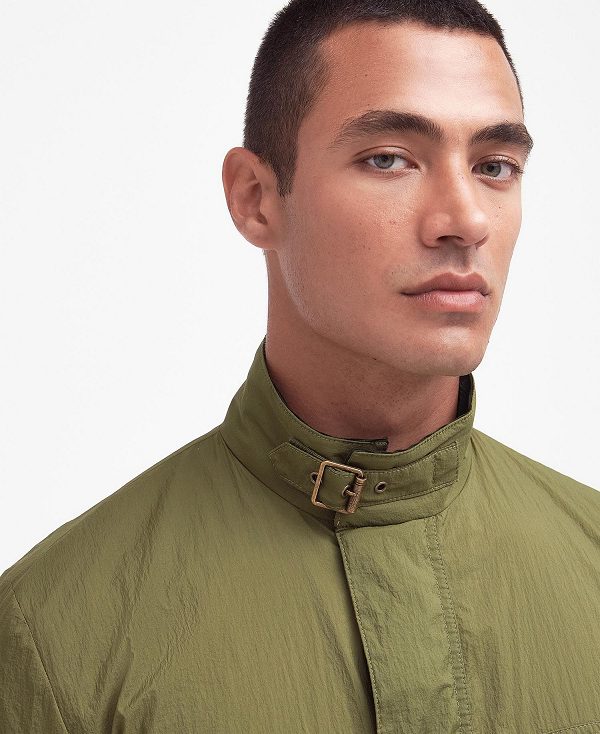 Barbour Tourer Clove Utility Jacket Olive Branch | BABO87476