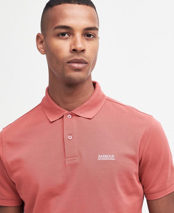 Barbour Tourer Polo Shirt Classic Black | BABO88100