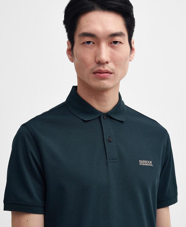 Barbour Tourer Polo Shirt Orange | BABO88118