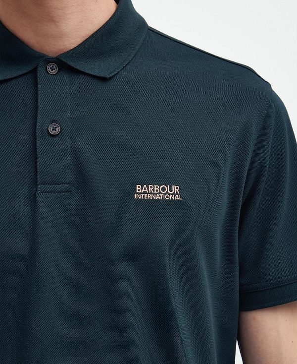 Barbour Tourer Polo Shirt Orange | BABO88118