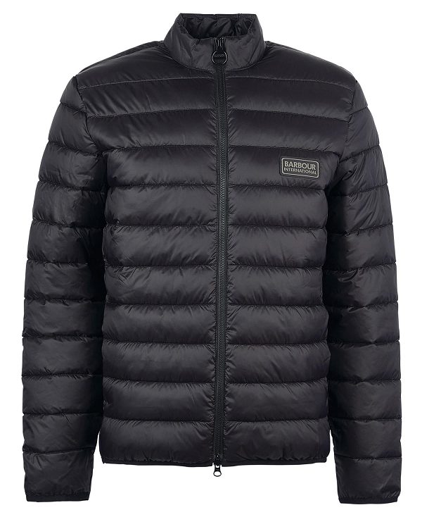 Barbour Tourer Reed Quilted Jacket Classic Black | BABO87299