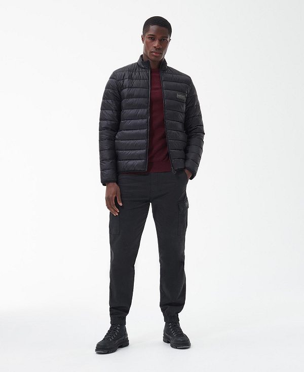 Barbour Tourer Reed Quilted Jacket Classic Black | BABO87299