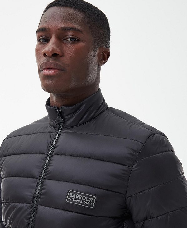 Barbour Tourer Reed Quilted Jacket Classic Black | BABO87299