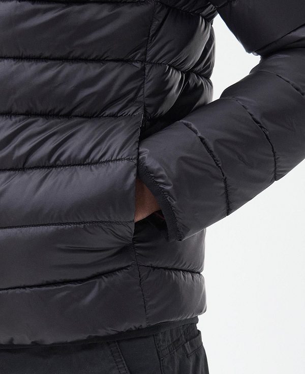 Barbour Tourer Reed Quilted Jacket Classic Black | BABO87299