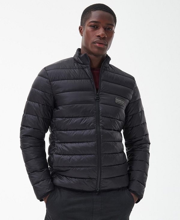 Barbour Tourer Reed Quilted Jacket Classic Black | BABO87299