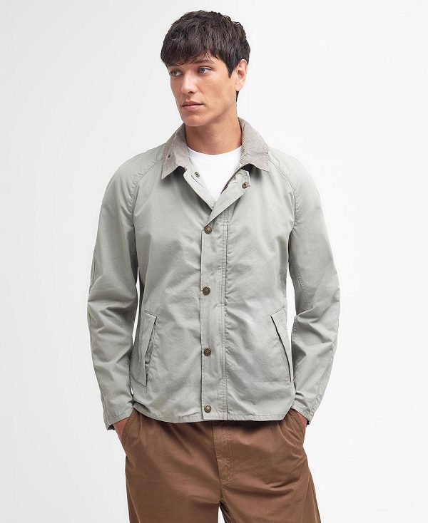 Barbour Tracker Casual Jacket Forest Fog | BABO87485