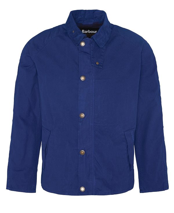 Barbour Tracker Casual Jacket Inky Blue | BABO87487