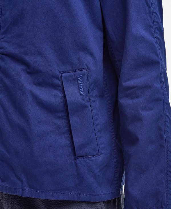 Barbour Tracker Casual Jacket Inky Blue | BABO87487