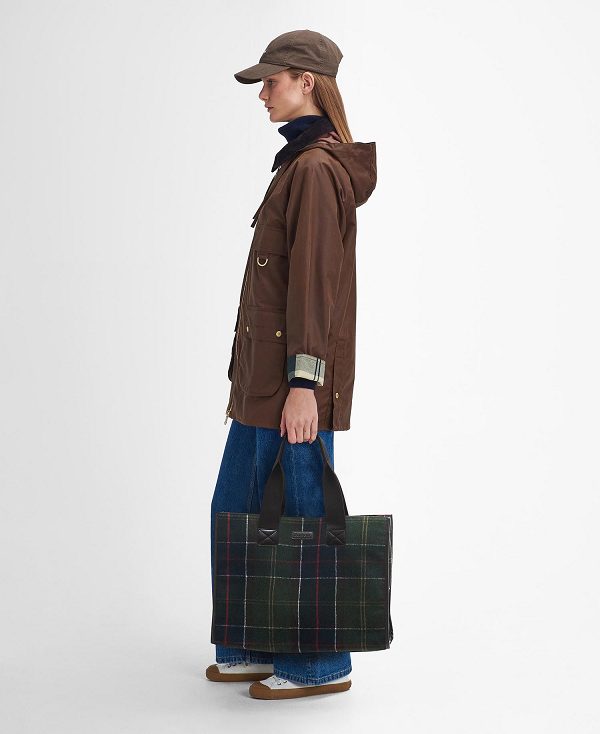 Barbour Turnberry Tartan Tote Bag Classic Tartan | BABO89979