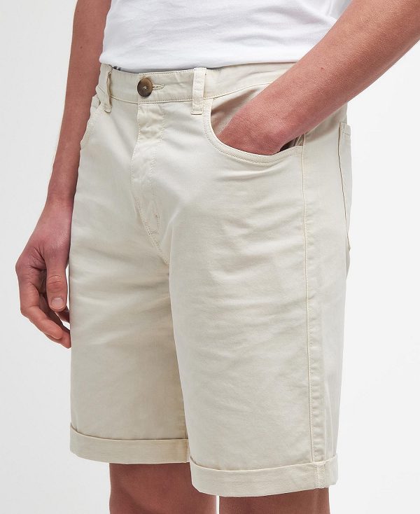 Barbour Twill Shorts Rainy Day | BABO88798