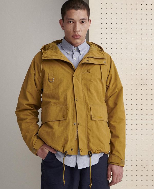 Barbour Utility Spey Showerproof Jacket Cumin | BABO87432