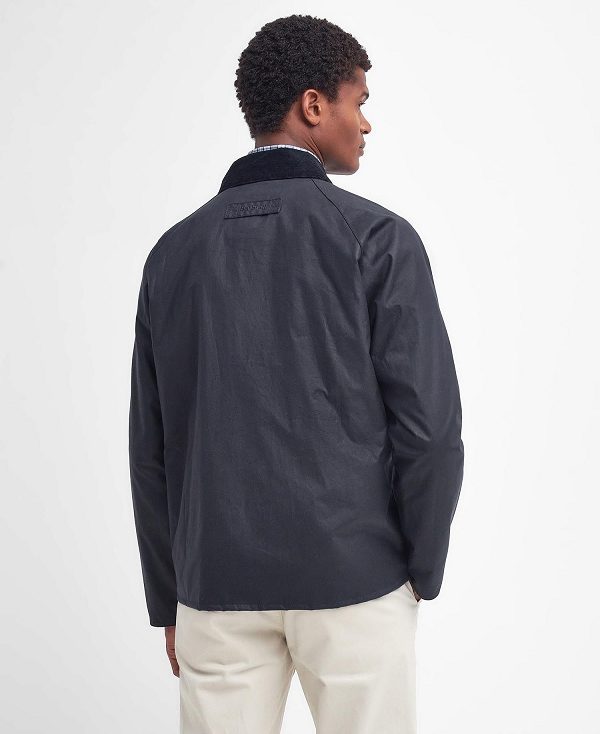 Barbour Utility Spey Waxed Jacket Classic Navy | BABO87197