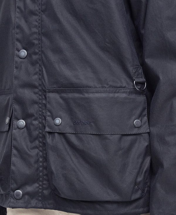 Barbour Utility Spey Waxed Jacket Classic Navy | BABO87197