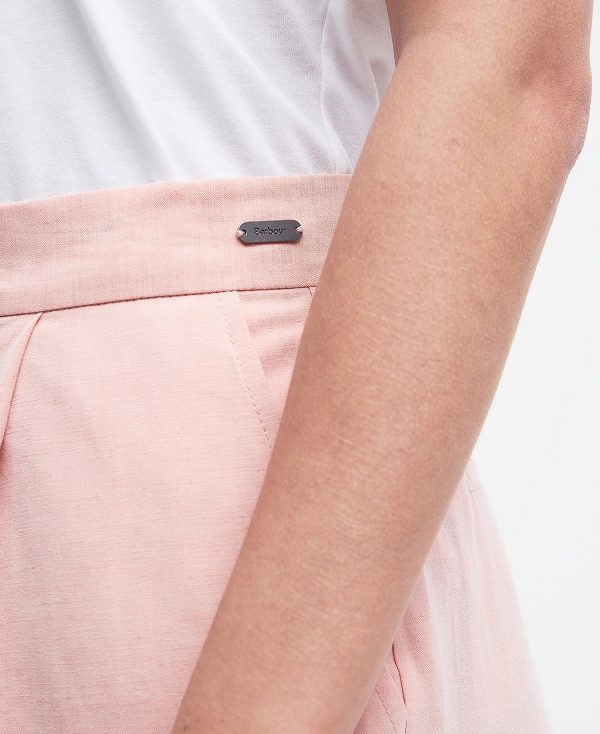 Barbour Vivienne Straight-leg Trousers Co-ord Primrose Pink | BABO89831