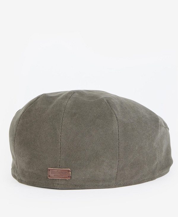 Barbour Waterproof Beaufort Flat Cap Classic Brown | BABO89007