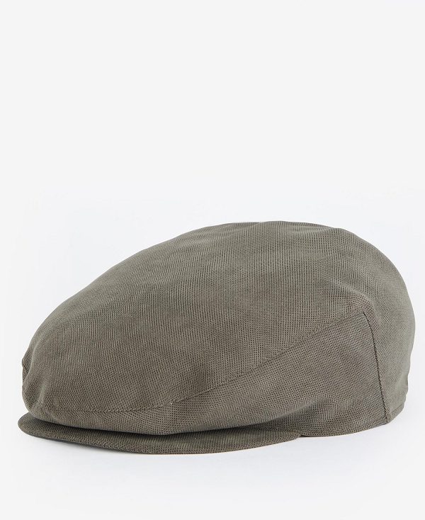 Barbour Waterproof Beaufort Flat Cap Classic Brown | BABO89007