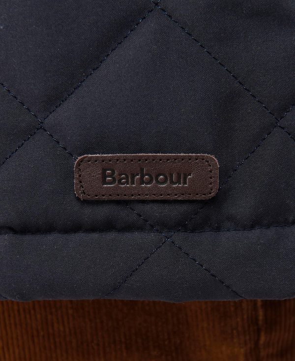 Barbour Waterproof Shoveler Quilted Jacket Navy | BABO87366