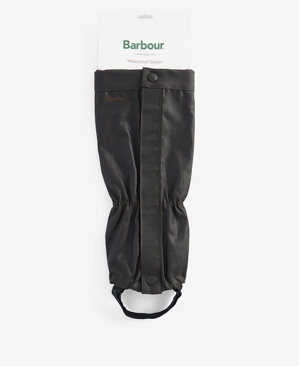 Barbour Wax Cotton Gaiters Olive | BABO88920