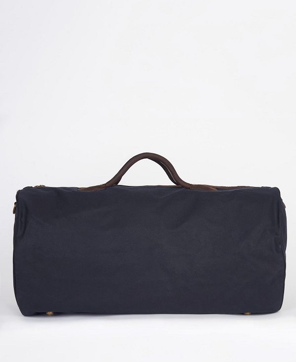 Barbour Wax Holdall Navy | BABO88936