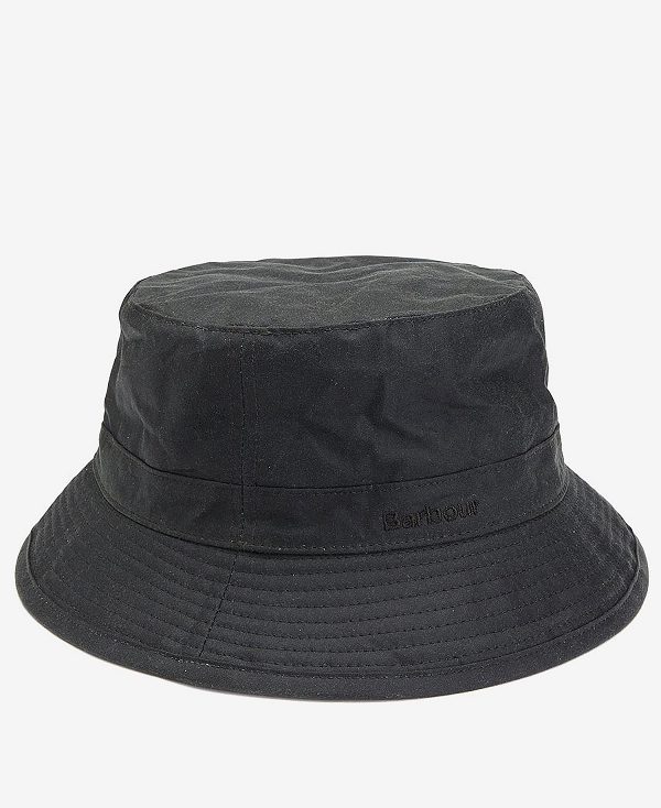 Barbour Wax Sports Hat Black | BABO89066